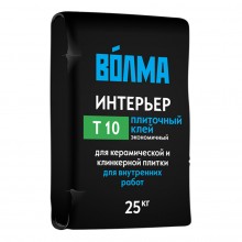 Клей для плитки Волма Интерьер серый (класс С0) 25 кг