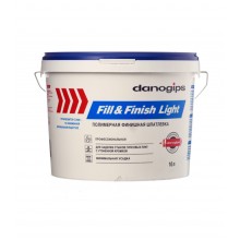 Шпатлевка Danogips Fill&Finish Light универсальная облегченная 10 л/12,3 кг