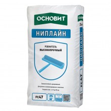 Ровнитель (стяжка пола) первичный Основит Ниплайн FC47 высокопрочный 25 кг